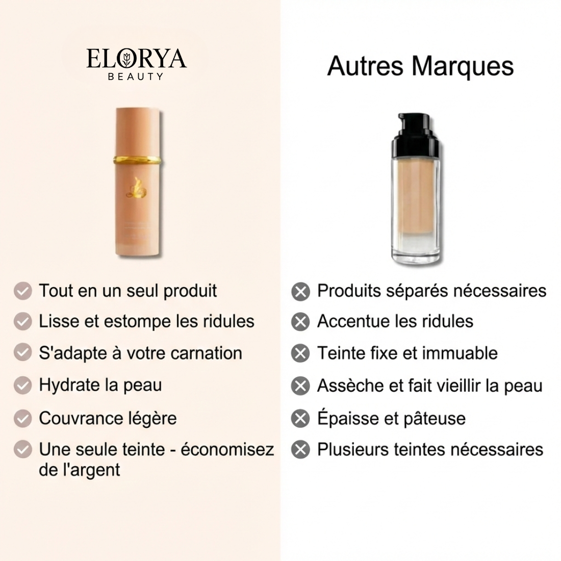 Base de maquillage 4-en-1